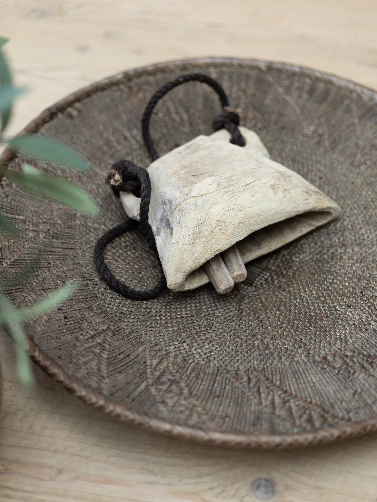 Vintage Wooden Camel Bell Home Decor Wander & Wild 