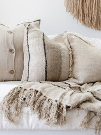 Retreat Linen Cushion Cushions and Covers Wander & Wild 