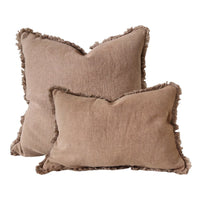 Petra Heavy Linen Cushion - Clay Cushions and Covers Wander & Wild 