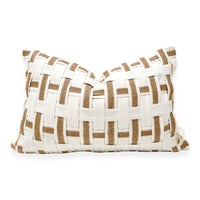 Malta Jute & Linen Weave Cushion Cushions and Covers Wander & Wild 