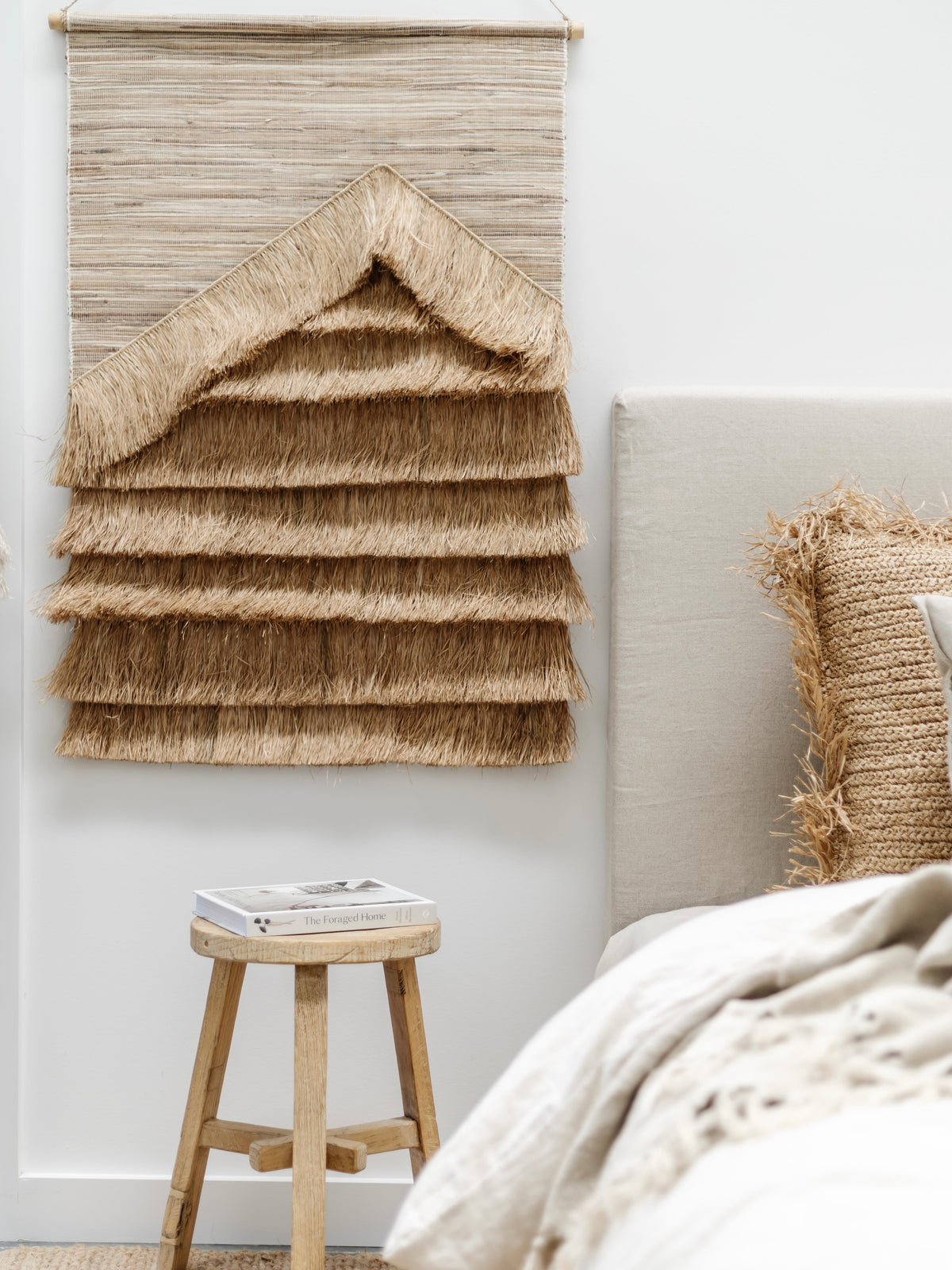 Kailani Woven Jute & Raffia Wall Hanging Wander & Wild 