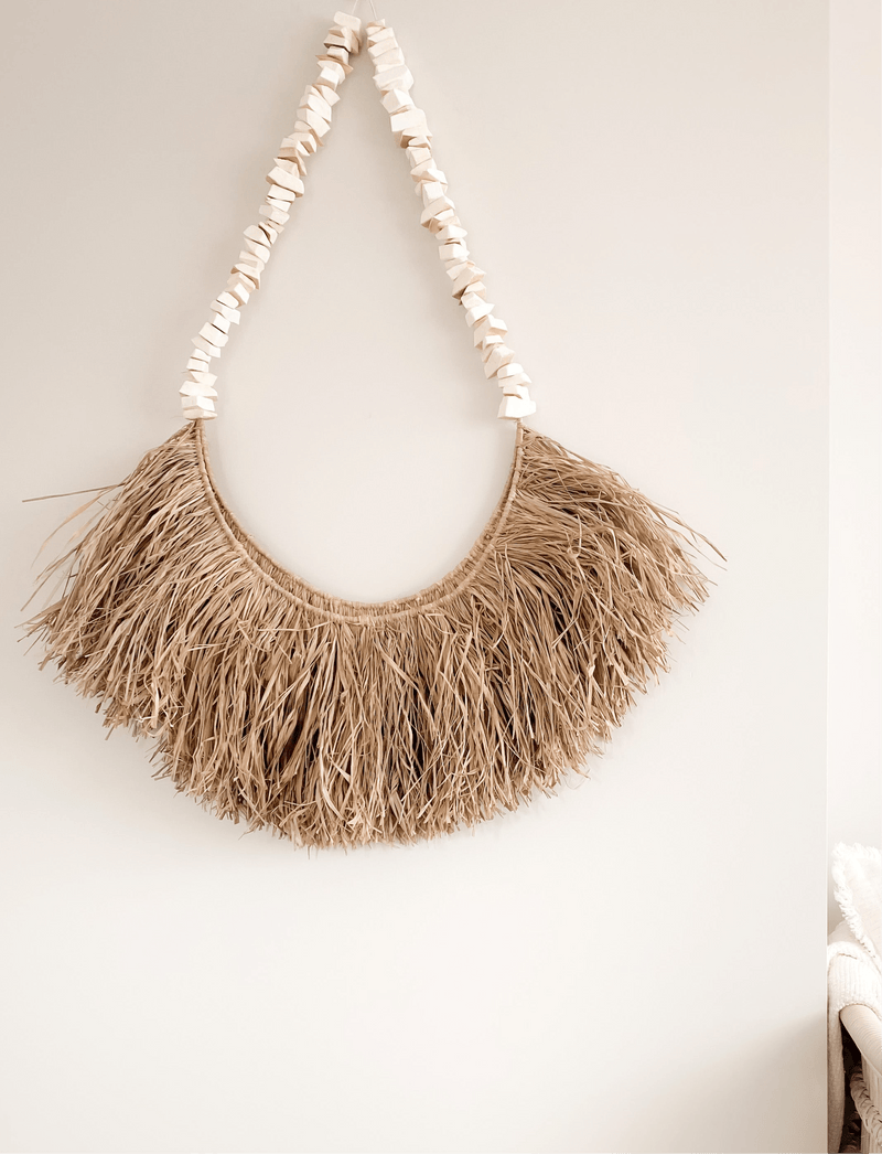 Kona Cuttlefish & Raffia Wall Hanging Wander & Wild 