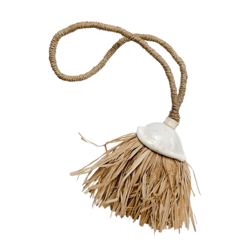 Tia Raffia Shell Tassel Wander & Wild 