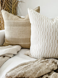 Kyoto Rustic Hand-loomed Linen Cushion Cushions and Covers Wander & Wild 