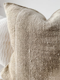 Kyoto Rustic Hand-loomed Linen Cushion Cushions and Covers Wander & Wild 