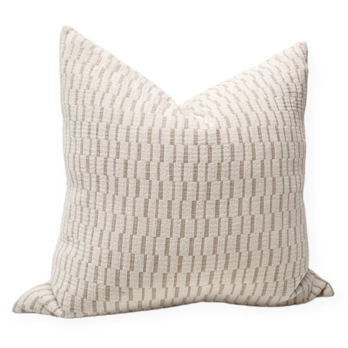 Mosiac Linen Cushion Cushions and Covers Wander & Wild 