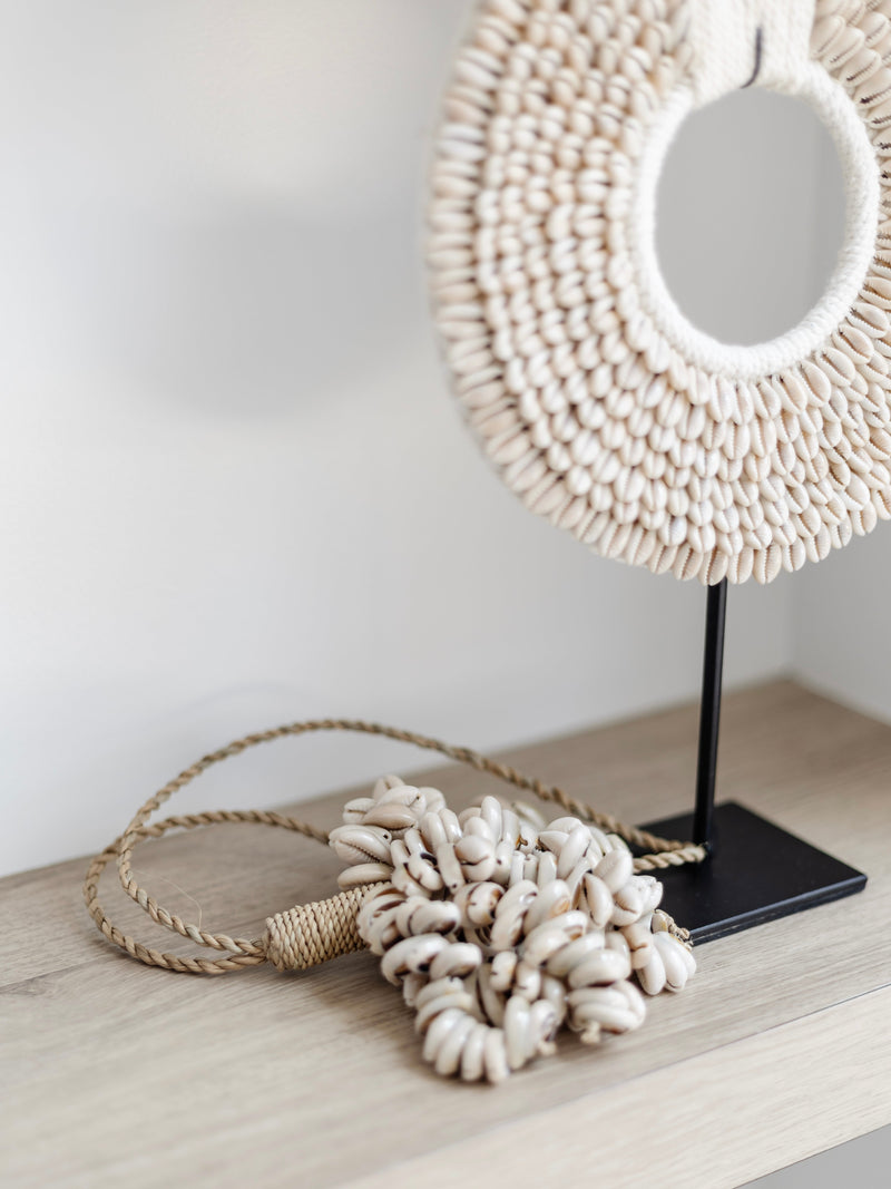 Oceana Cowrie Shell Tassel Home Decor Wander & Wild 